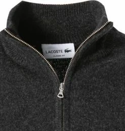 LACOSTE Pullover AH1953/EL6 Troyer, Classic Fit, Wolle, Anthrazit meliert, Anthrazit -striangebote 380263 norm2
