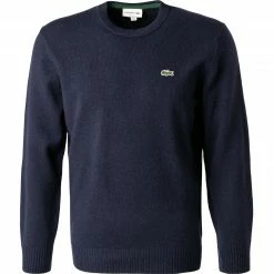 LACOSTE Pullover AH1988/166 Classic Fit, Wolle, Dunkelblau
