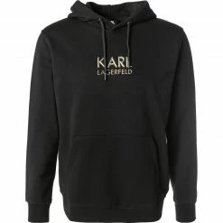 KARL LAGERFELD Hoody 705012/0/512910/990 Hoodie, Baumwolle, Schwarz