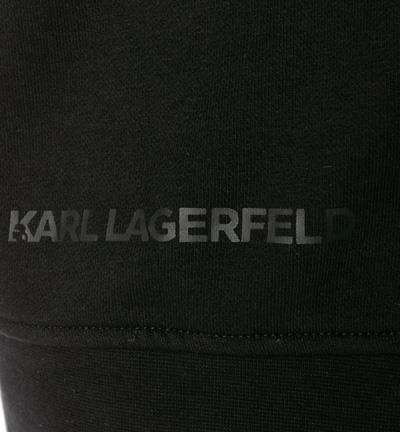 KARL LAGERFELD Hoody 705012/0/512910/990 Hoodie, Baumwolle, Schwarz 8 KARL LAGERFELD Hoody 705012/0/512910/990 Hoodie, Baumwolle, Schwarz – Bild 6