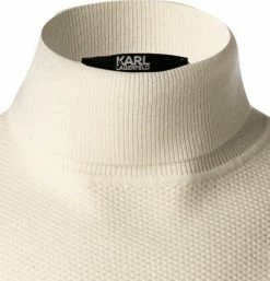 KARL LAGERFELD Pullover 655036/0/512399/80 Rollkragenpullover, Wolle, Champagne -striangebote 380298 norm2