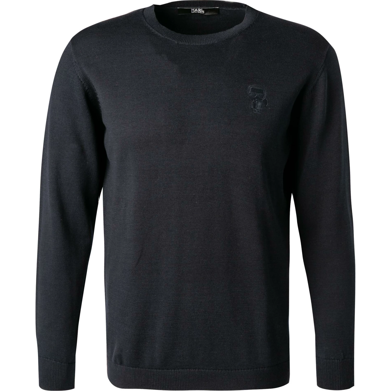 KARL LAGERFELD Pullover 655029/0/512301/690 Baumwolle, Nachtblau 3 KARL LAGERFELD Pullover 655029/0/512301/690 Baumwolle, Nachtblau