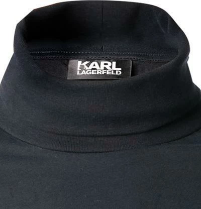 KARL LAGERFELD Pullover 755032/0/512226/690 Rollkragenshirt, Baumwolle, Nachtblau 5 KARL LAGERFELD Pullover 755032/0/512226/690 Rollkragenshirt, Baumwolle, Nachtblau – Bild 3