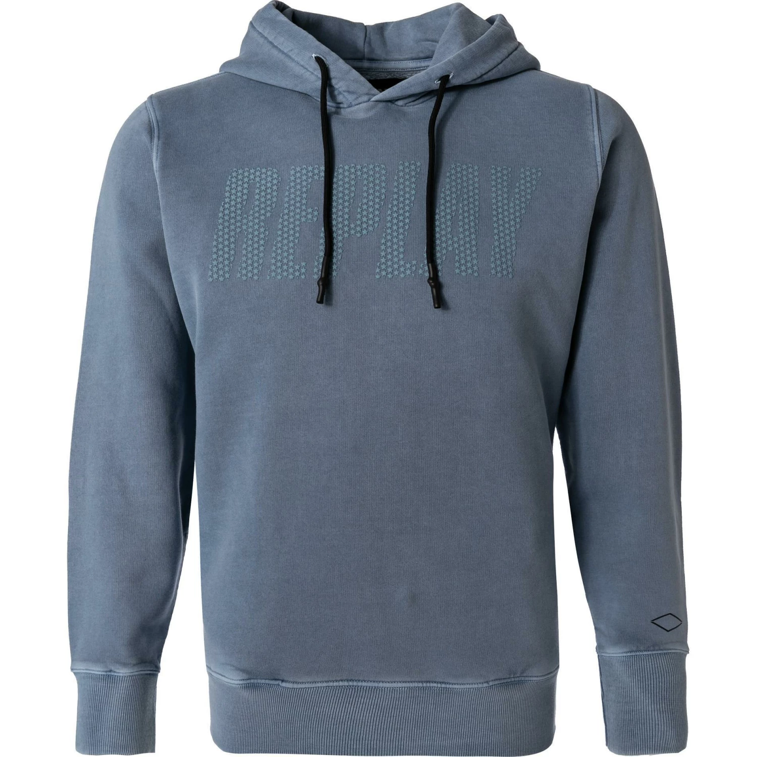 Replay Sweatshirt M3524.000.190A/787 Hoodie, Baumwolle, Hellblau 3 Replay Sweatshirt M3524.000.190A/787 Hoodie, Baumwolle, Hellblau