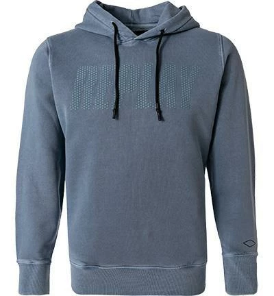 Replay Sweatshirt M3524.000.190A/787 Hoodie, Baumwolle, Hellblau 4 Replay Sweatshirt M3524.000.190A/787 Hoodie, Baumwolle, Hellblau – Bild 2