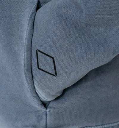 Replay Sweatshirt M3524.000.190A/787 Hoodie, Baumwolle, Hellblau 6 Replay Sweatshirt M3524.000.190A/787 Hoodie, Baumwolle, Hellblau – Bild 4