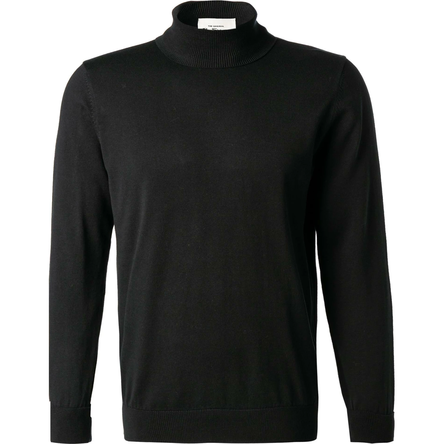 Ben Sherman Pullover 0066143/290 Rollkragenpullover, Regular Fit, Bio Baumwolle, Schwarz 3 Ben Sherman Pullover 0066143/290 Rollkragenpullover, Regular Fit, Bio Baumwolle, Schwarz