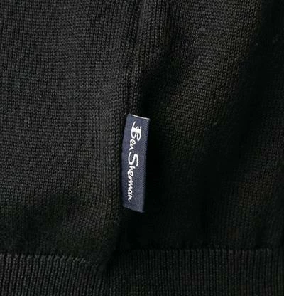 Ben Sherman Pullover 0066143/290 Rollkragenpullover, Regular Fit, Bio Baumwolle, Schwarz 6 Ben Sherman Pullover 0066143/290 Rollkragenpullover, Regular Fit, Bio Baumwolle, Schwarz – Bild 4
