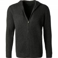 NORTH SAILS Cardigan 699440-000/0935 Strickjacke, Bio Baumwolle, Dunkelgrau