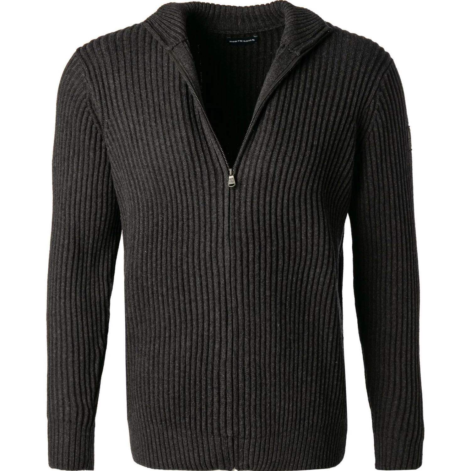 NORTH SAILS Cardigan 699440-000/0935 Strickjacke, Bio Baumwolle, Dunkelgrau 3 NORTH SAILS Cardigan 699440-000/0935 Strickjacke, Bio Baumwolle, Dunkelgrau