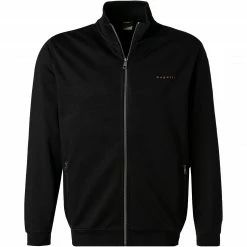 bugatti Sweatjacke 8750/85195/290 Baumwolle, Schwarz