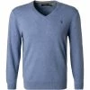 Polo Ralph Lauren Pullover 710667377/018 Merinowolle, Blau meliert, Blau -striangebote 380567 master