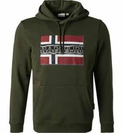 NAPAPIJRI Hoodie NP0A4FQY/GE4 Baumwolle, Jägergrün -striangebote 380588 norm