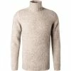 BOGNER Pullover Lando 8874/6968/852 Rollkragenpullover, Yak-Alpaka, Nussbraun meliert, Nussbraun