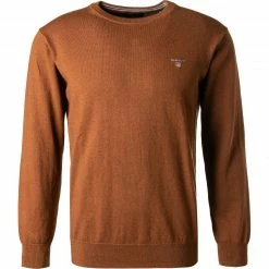 Gant Pullover 83101/212 Wolle, Braun, Schokobraun