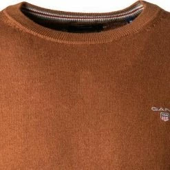 Gant Pullover 83101/212 Wolle, Braun, Schokobraun -striangebote 380752 norm2