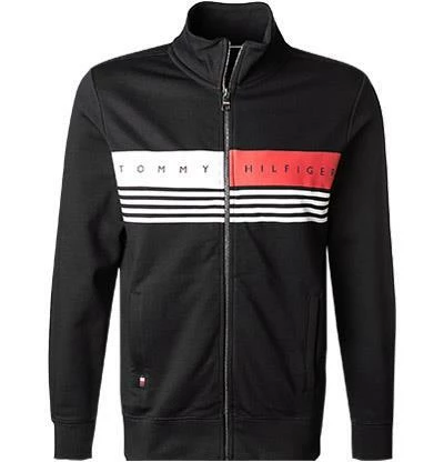 Tommy Hilfiger Sweatjacke MW0MW21094/DW5 Bio Baumwolle, Nachtblau 4 Tommy Hilfiger Sweatjacke MW0MW21094/DW5 Bio Baumwolle, Nachtblau – Bild 2