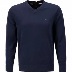 Tommy Hilfiger Pullover MW0MW11673/DW5 Baumwolle-Kaschmir, Navy