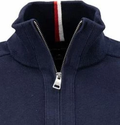 Tommy Hilfiger Strickjacke MW0MW11675/DW5 Cardigan, Baumwolle-Kaschmir, Nachtblau -striangebote 380824 norm2