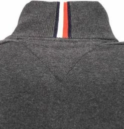 Tommy Hilfiger Strickjacke MW0MW11675/P92 Cardigan, Baumwolle-Kaschmir, Dunkelgrau -striangebote 380826 norm3