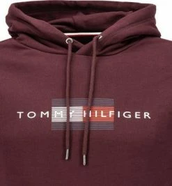 Tommy Hilfiger Hoodie MW0MW20952/XIH Bio Baumwolle, Weinrot -striangebote 380843 norm2