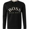 BOSS Sweatshirt Salbo 50457020/001 Baumwolle, Schwarz -striangebote 380911 master