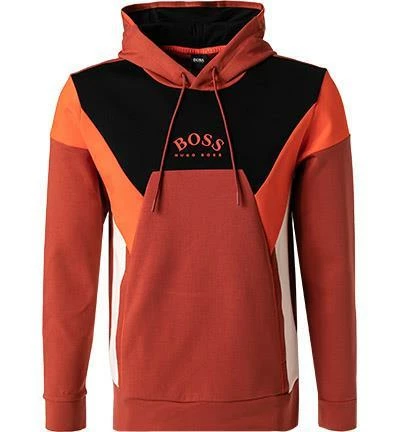 BOSS Hoodie Soody 50457055/611 Baumwolle, Rot 4 BOSS Hoodie Soody 50457055/611 Baumwolle, Rot – Bild 2