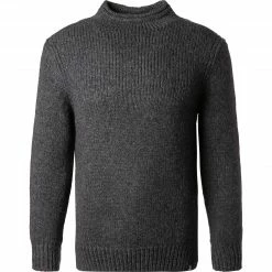 Marc O'Polo Pullover 130 6218 60266/989 Schurwolle, Anthrazit meliert, Anthrazit