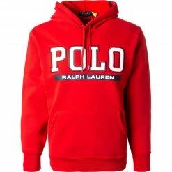 Polo Ralph Lauren Hoodie 710852512/002 Baumwolle, Rot