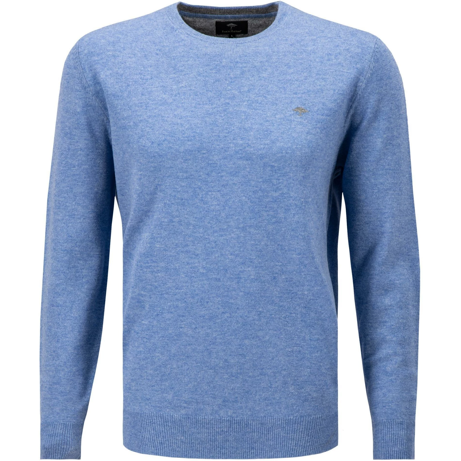 Fynch-Hatton Pullover 1221 800/618 Merinowolle-Kaschmir, Himmelblau meliert, Himmelblau 3 Fynch-Hatton Pullover 1221 800/618 Merinowolle-Kaschmir, Himmelblau meliert, Himmelblau