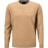 Fynch-Hatton Pullover 1221 800/850 Merinowolle-Kaschmir, Camel meliert, Camel