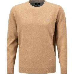 Fynch-Hatton Pullover 1221 800/850 Merinowolle-Kaschmir, Camel meliert, Camel