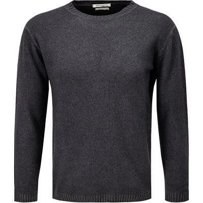 DANIELE FIESOLI Pullover 3143/513 Reines Kaschmir, Schwarz meliert, Schwarz 4 DANIELE FIESOLI Pullover 3143/513 Reines Kaschmir, Schwarz meliert, Schwarz – Bild 2
