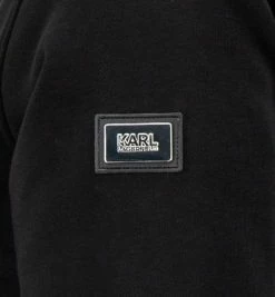 KARL LAGERFELD Sweatjacke 705056/0/512910/990 Baumwolle wattiert, Schwarz -striangebote 381064 norm3