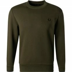 Fred Perry Sweatshirt M7535/601 Baumwolle, Jägergrün