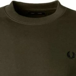 Fred Perry Sweatshirt M7535/601 Baumwolle, Jägergrün -striangebote 381103 norm2
