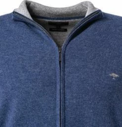 Fynch-Hatton Cardigan 1221 803/652 Merinowolle-Kaschmir, Dunkelblau, Nachtblau -striangebote 381149 norm2