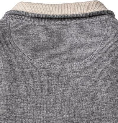 Fynch-Hatton Cardigan 1221 803/950 Merinowolle-Kaschmir, Silbergrau, Silber 7 Fynch-Hatton Cardigan 1221 803/950 Merinowolle-Kaschmir, Silbergrau, Silber – Bild 5