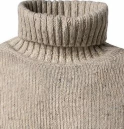 Fynch-Hatton Rollkragenpullover 1221 401/807 Merinowolle-Alpakawolle, Kitt meliert, Kitt -striangebote 381154 norm2