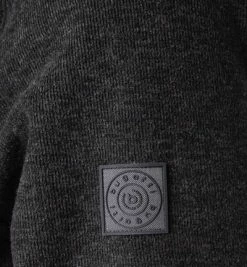 bugatti Strickjacke 8750/85064/280 Baumwolle, Schwarz meliert -striangebote 381171 norm4