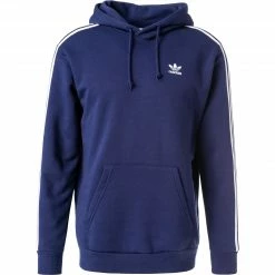 adidas ORIGINALS 3-Stripes Hoody nightsky H06677 Hoodie, Baumwolle, Dunkelblau