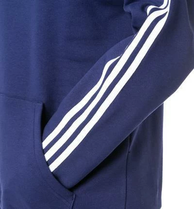 adidas ORIGINALS 3-Stripes Hoody nightsky H06677 Hoodie, Baumwolle, Dunkelblau 6 adidas ORIGINALS 3-Stripes Hoody nightsky H06677 Hoodie, Baumwolle, Dunkelblau – Bild 4