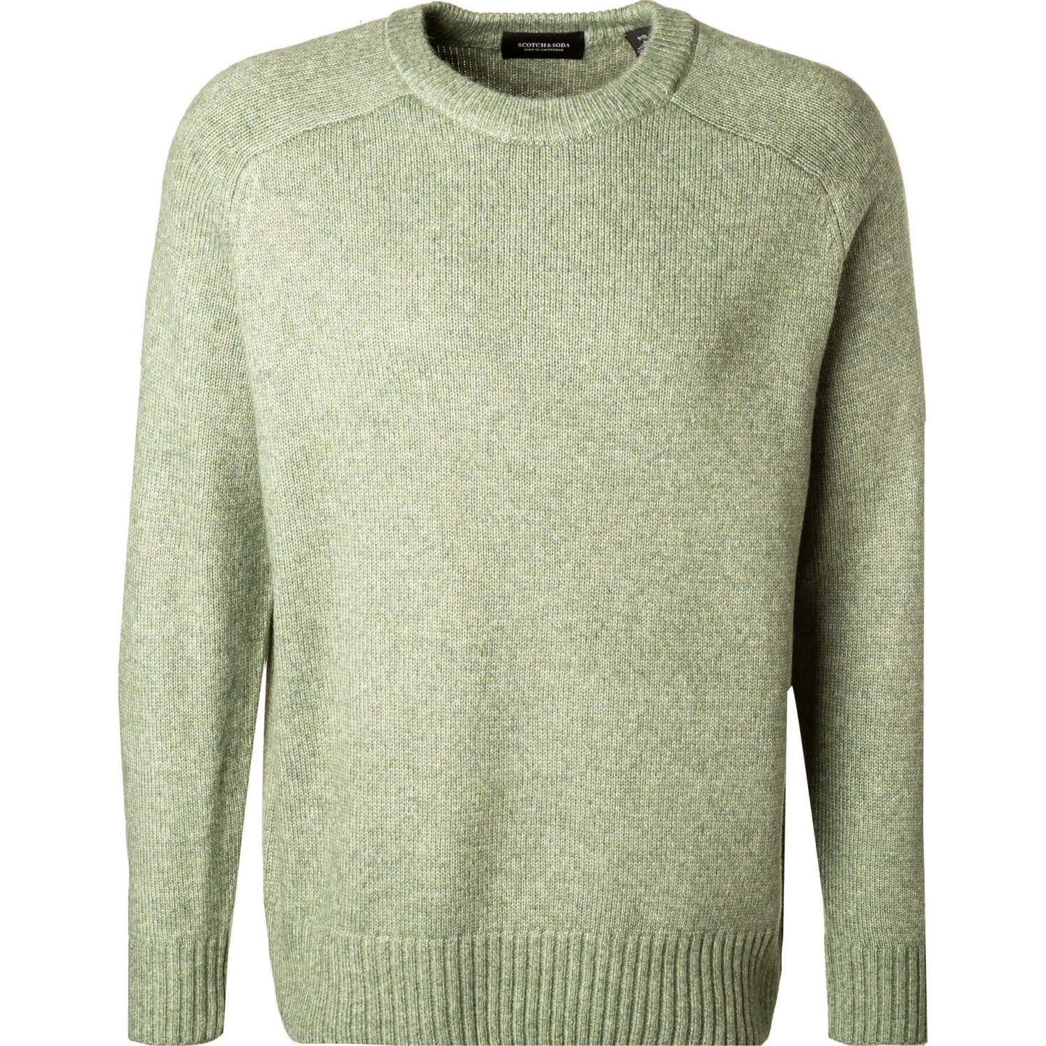 Scotch & Soda Pullover 164000/4505 Wolle-Alpaka, Grün meliert, Grün 3 Scotch & Soda Pullover 164000/4505 Wolle-Alpaka, Grün meliert, Grün