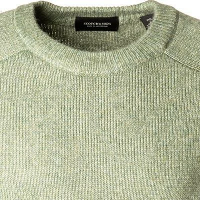 Scotch & Soda Pullover 164000/4505 Wolle-Alpaka, Grün meliert, Grün 5 Scotch & Soda Pullover 164000/4505 Wolle-Alpaka, Grün meliert, Grün – Bild 3