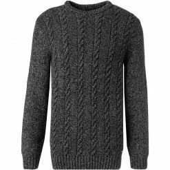 RAGMAN Pullover 5007180/191 Baumwolle, Dunkelgrau meliert, Dunkelgrau