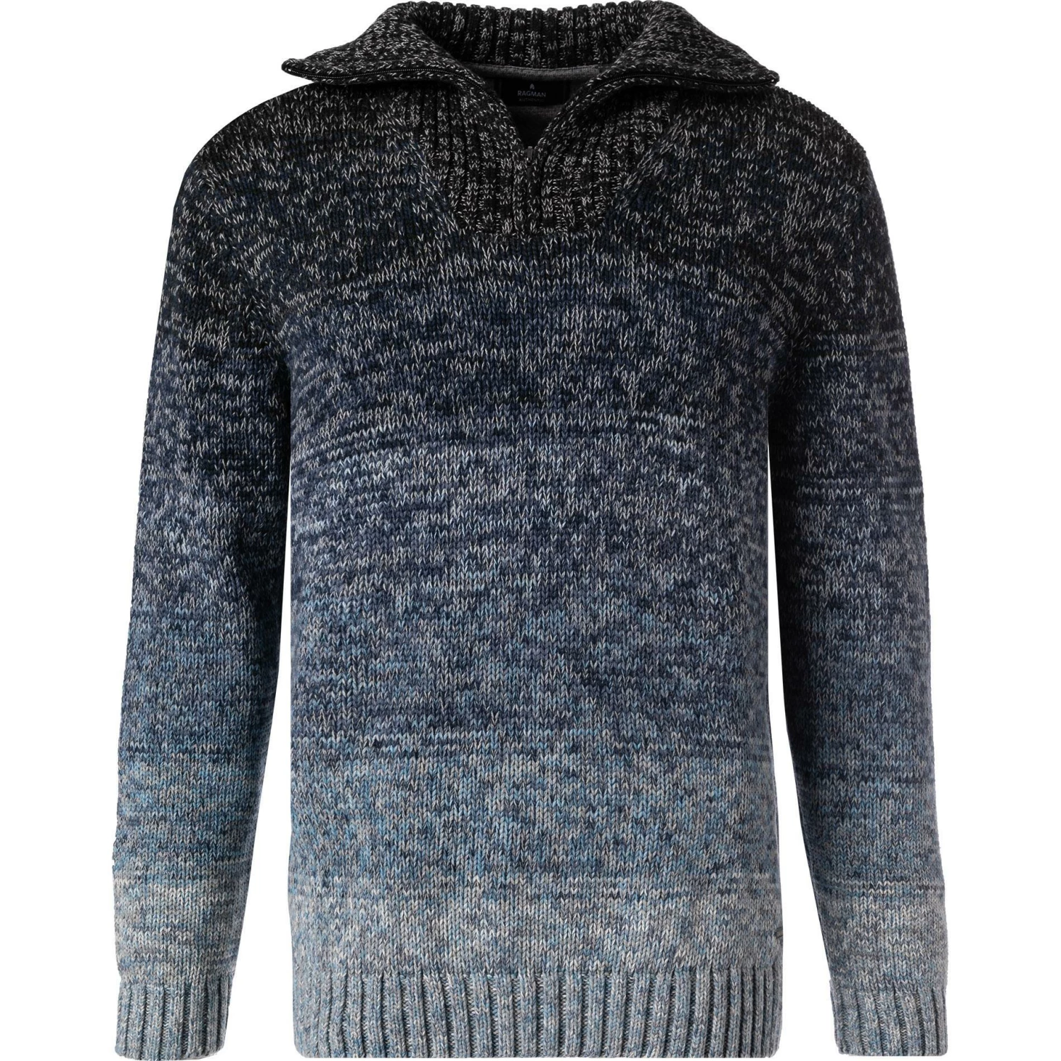 RAGMAN Troyer 5007162/170 Baumwolle, Blaugrau meliert, Blaugrau 3 RAGMAN Troyer 5007162/170 Baumwolle, Blaugrau meliert, Blaugrau