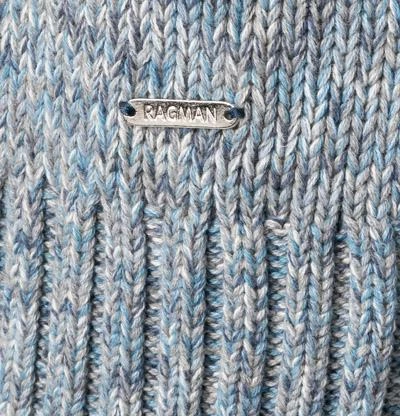 RAGMAN Troyer 5007162/170 Baumwolle, Blaugrau meliert, Blaugrau 6 RAGMAN Troyer 5007162/170 Baumwolle, Blaugrau meliert, Blaugrau – Bild 4