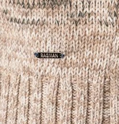 RAGMAN Troyer 5007162/185 Baumwolle, Beige meliert, Beige -striangebote 381299 norm3