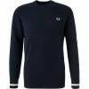 Fred Perry Pullover K9535/E97 Wolle, Karbonblau -striangebote 381397 master