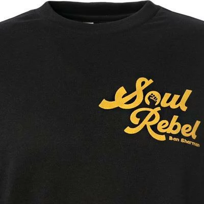 Ben Sherman Pullover 0065535/290 Sweatshirt, Regular Fit, Bio Baumwolle, Schwarz 5 Ben Sherman Pullover 0065535/290 Sweatshirt, Regular Fit, Bio Baumwolle, Schwarz – Bild 3